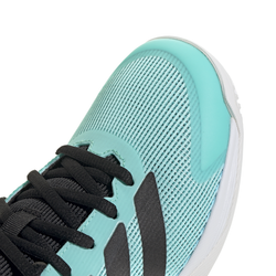 Детские теннисные кроссовки Adidas Ubersonic K - flash aqua/core black/lucid orange