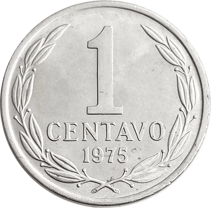1 сентаво 1975 Чили