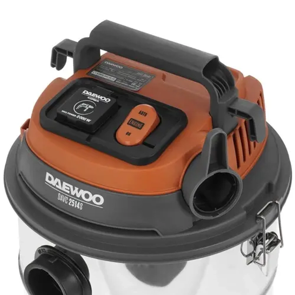 Строительный пылесос Daewoo DAVC 2514S 1400Вт