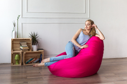Кресло Мешок Груша Розовое (Оксфорд) (2XL, Классический)