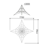 Канатный лаз Romana 601.01.00