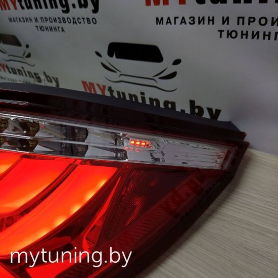 Задние фонари для BMW 5 E60 LCI (07-10) LED красные светлые