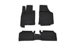Коврики Standard, в салон OPEL Meriva 2002-2010 , 4 шт. (полиуретан, чёрные) Element.CAROPL00005