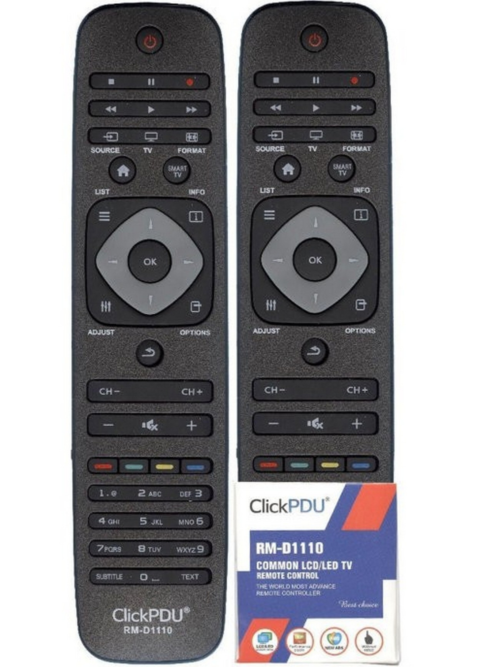 Пульт для Philips универсальный ClickPdu RM-D1110