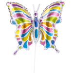 Шар Фольгированный Бабочка пастель (Ассорти)