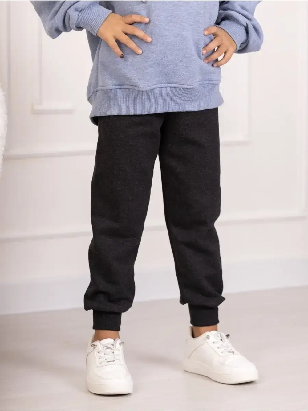 Брюки детские трикотажные с манжетами на резинке