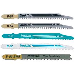 Набор пилок для лобзика универсальные Makita Super Express B-48527 5шт