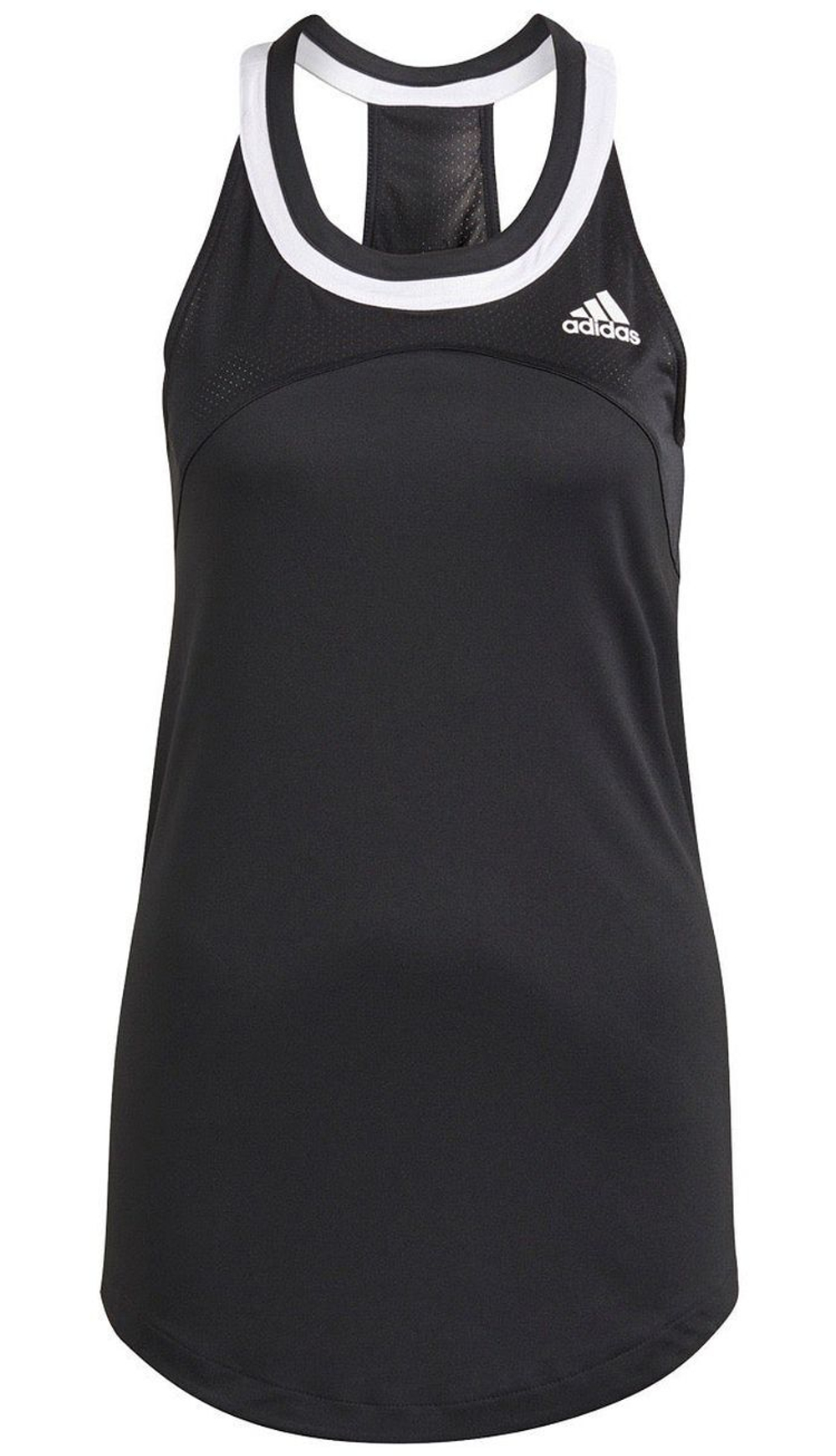 Женский топ теннисный Adidas Club Tank W - черный