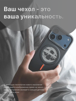 XTREM Чехол для Apple iPhone 17 Pro Max с экраном на задней панели, черный