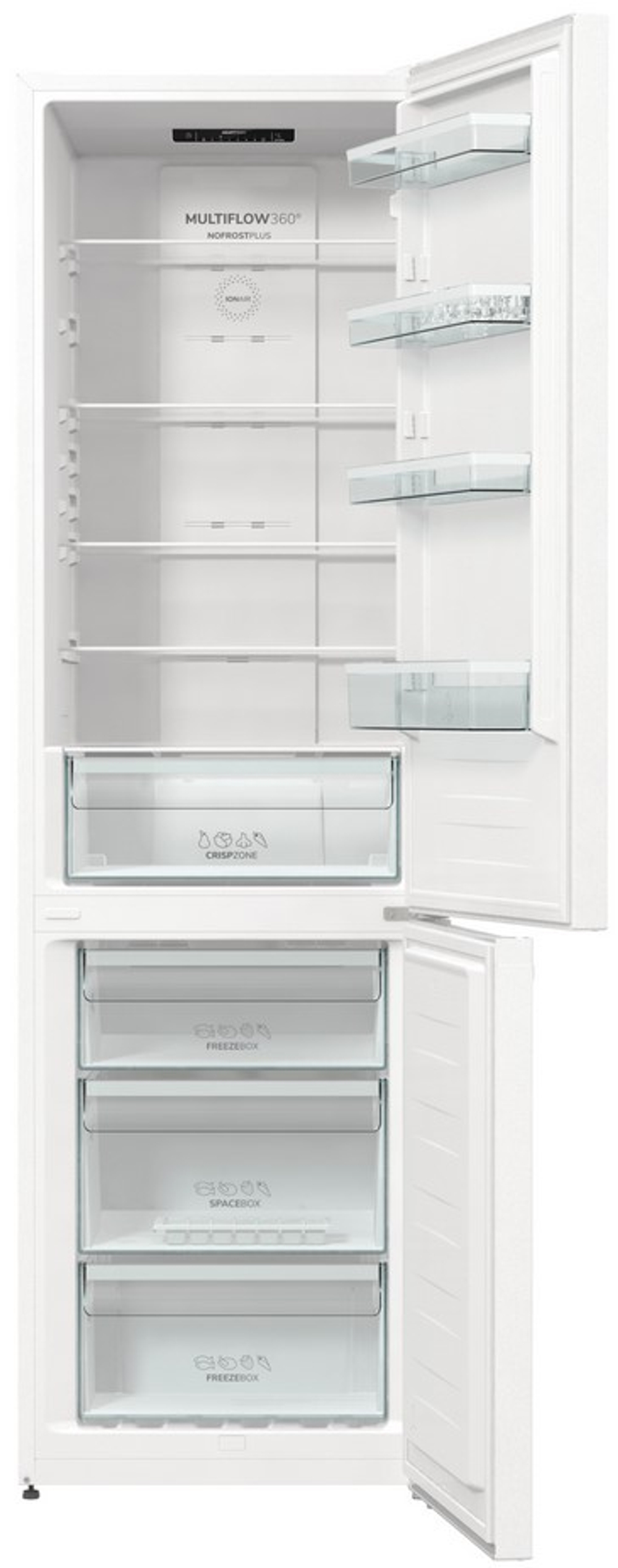 Отдельностоящий двухкамерный холодильник Gorenje NRK6201EW4