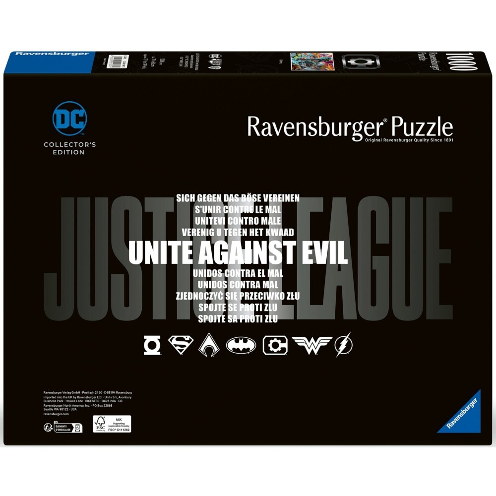 Ravensburger - Пазл Киборг DC Comics 1000 элементов. 013471