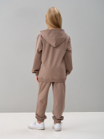 Детский костюм с брюками дКБ-32/кофе
