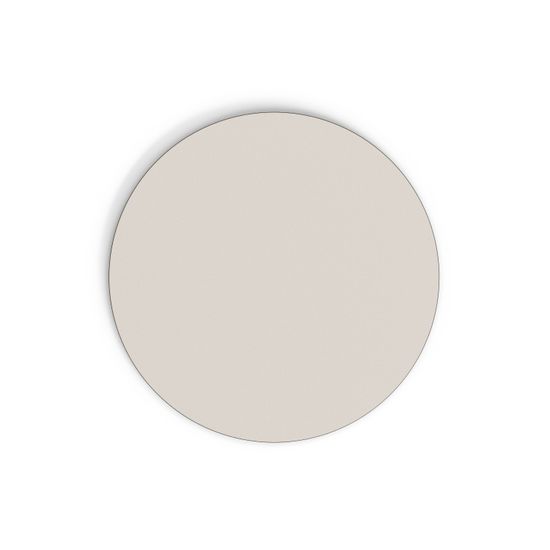 Круглая столешница для сада Tiaret, белая, Ø 68