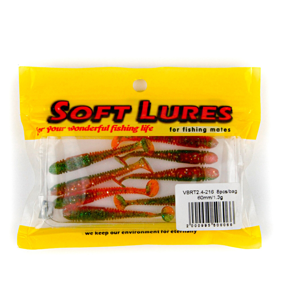 Виброхвост шумовой Soft Lures (60мм, 1.3гр)