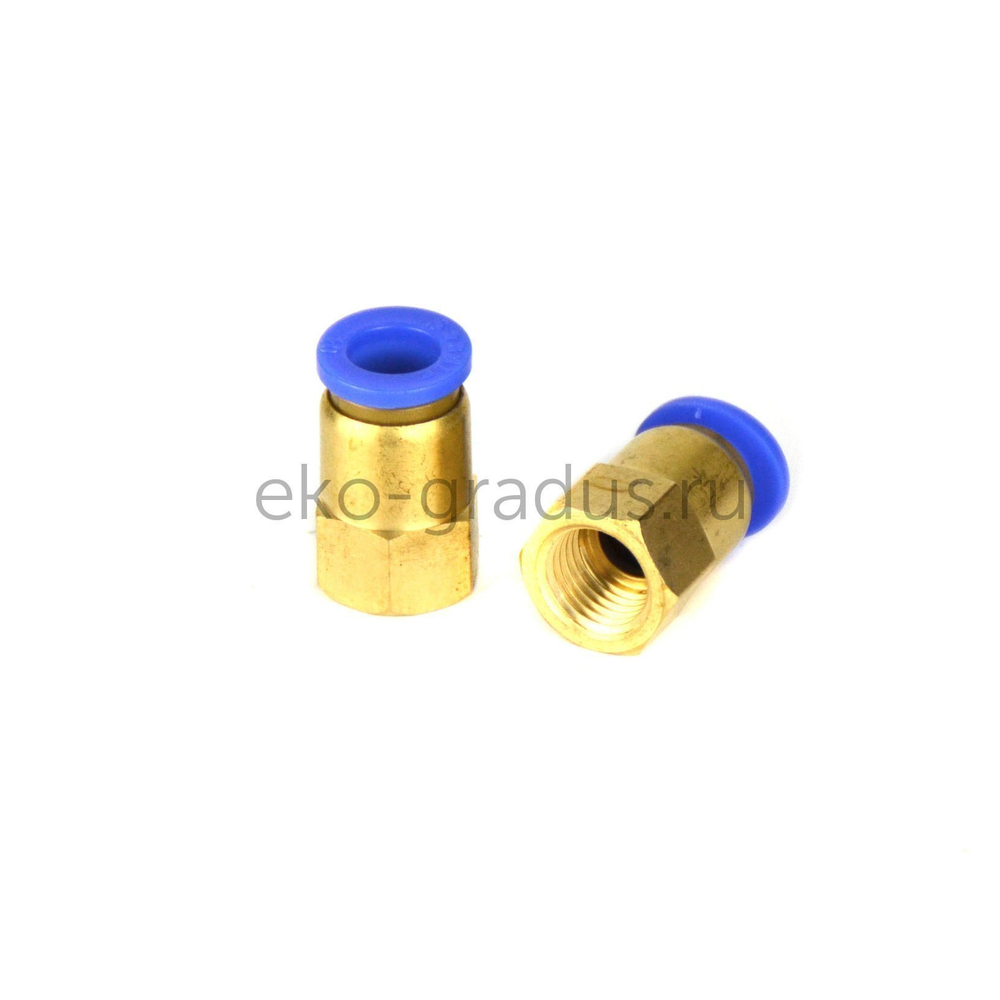 Фитинг под быстросъем 10/12мм, внутренняя резьба 1/4