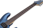 Schecter C-6 DELUXE SATIN METALLIC LIGHT BLUE
