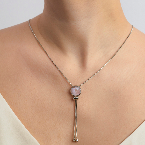 Колье Possebon Quartz Rose B1653.9 R/S