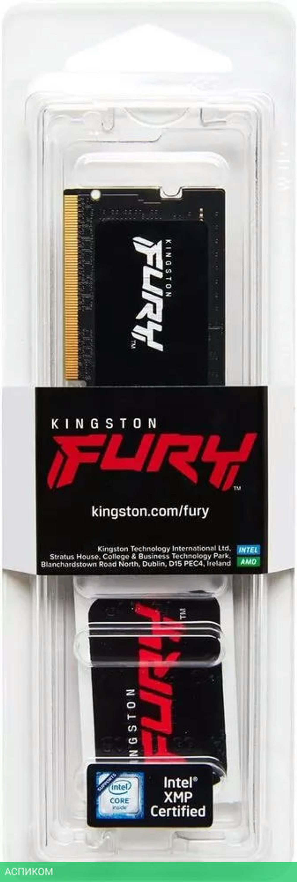 Оперативная память Kingston Fury Impact 16GB DDR5 (KF564S38IB-16)