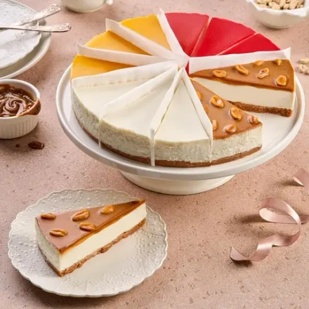 Ассорти чизкейков + ЭКЛЕР карамельный