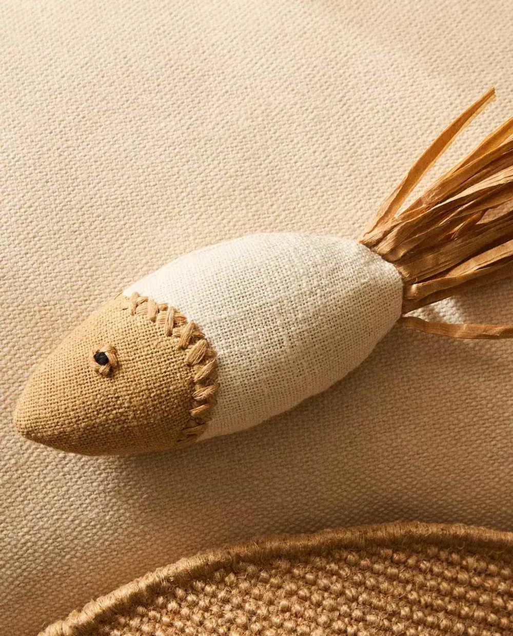 ZARA HOME ХЛОПКОВАЯ ИГРУШКА ДЛЯ ДОМАШНИХ ЖИВОТНЫХ В ФОРМЕ РЫБЫ