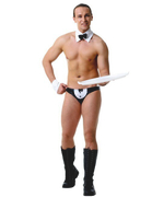 Мужской костюм Официанта L (46) (Цвет: черный, белый)