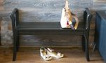 Банкетка с подлокотниками Zip-mebel Лулу, венге