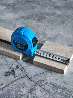 Рулетка строительная TOPFORT измерительная, для ремонта, 8м х 25мм