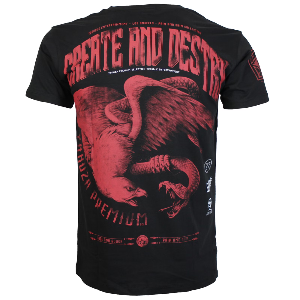 Футболка черная Yakuza Premium 3905