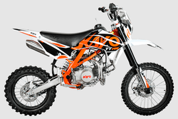 Питбайк KAYO BASIC TT140 17/14 KRZ (механ. сцепл., кикстартер 2024 г.)