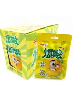 Ассорти взрывных фруктов с кисло-сладким вкусом 28*20 штук