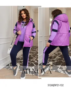 Жилет 21-132-лаванда Minova