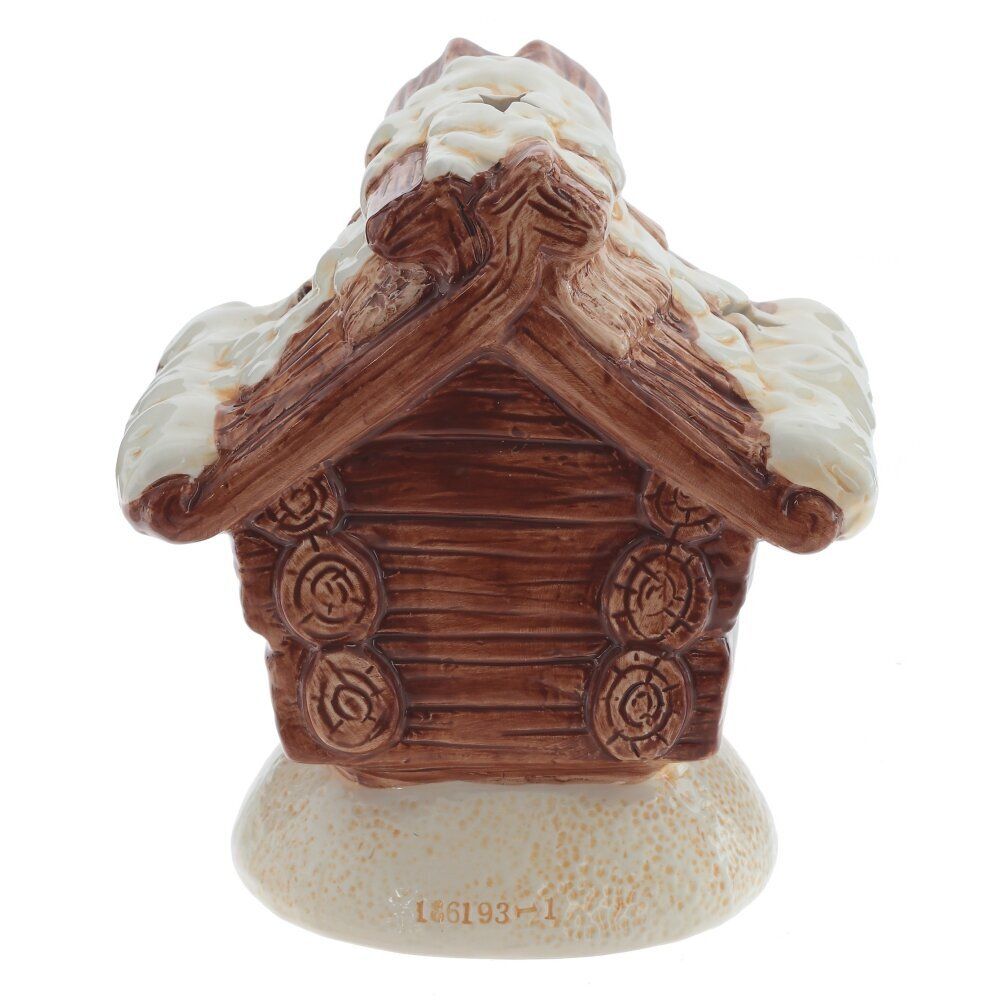 GAEM Фигурка декоративная "Избушка" с подсветкой (3xAAA), L15 W11 H17 см