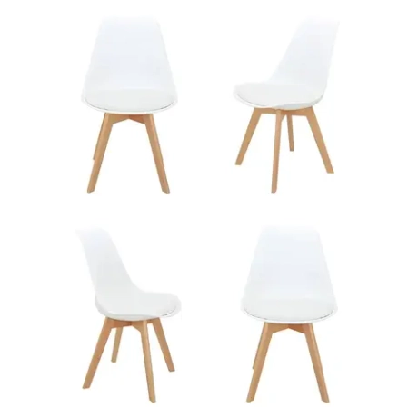 Комплект из 4-х стульев Bradex Home Eames Bon белый