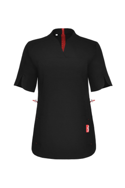 Топ медицинский женский Ньюлук, черный