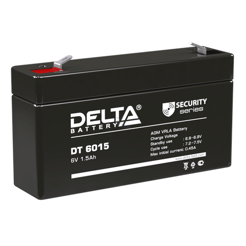 Аккумулятор Delta DT 6015 (AGM)