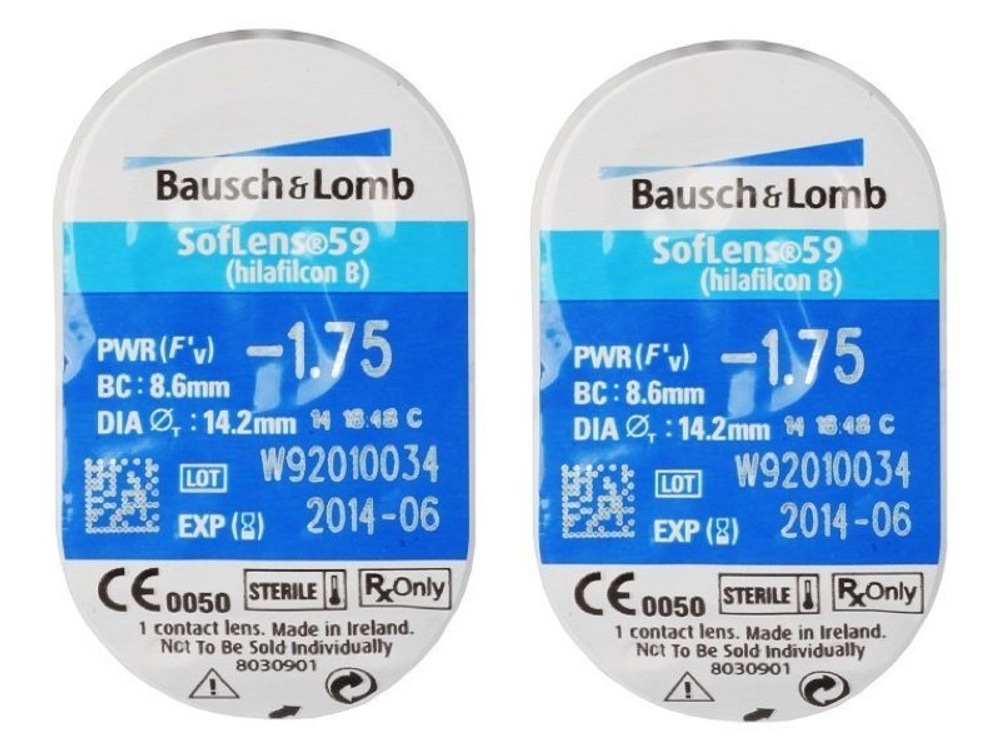 Контактные линзы Soflens 59 купить в интернет магазине Линзынадом24.рф