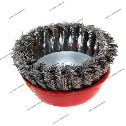 Насадка твердая зачистная для УШМ диаметр 4", посадка под резьбу М14х2