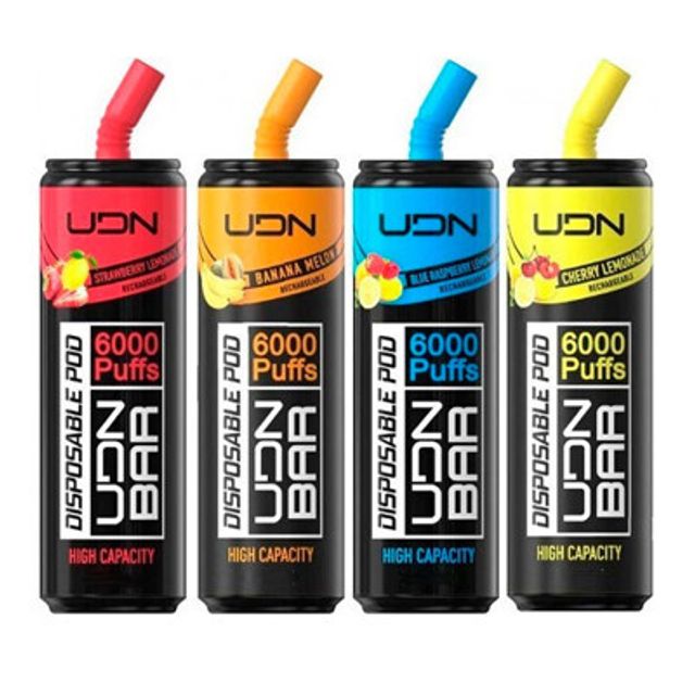 Одноразовый Pod UDN BAR - Banana Melon (6000 затяжек)