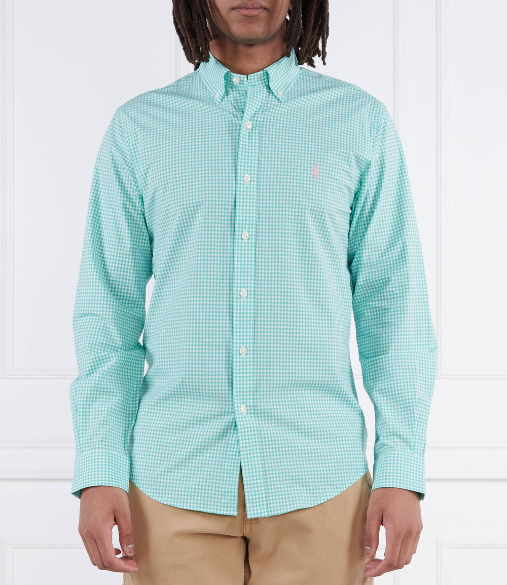 Рубашка POLO RALPH LAUREN - зеленый(710859882)