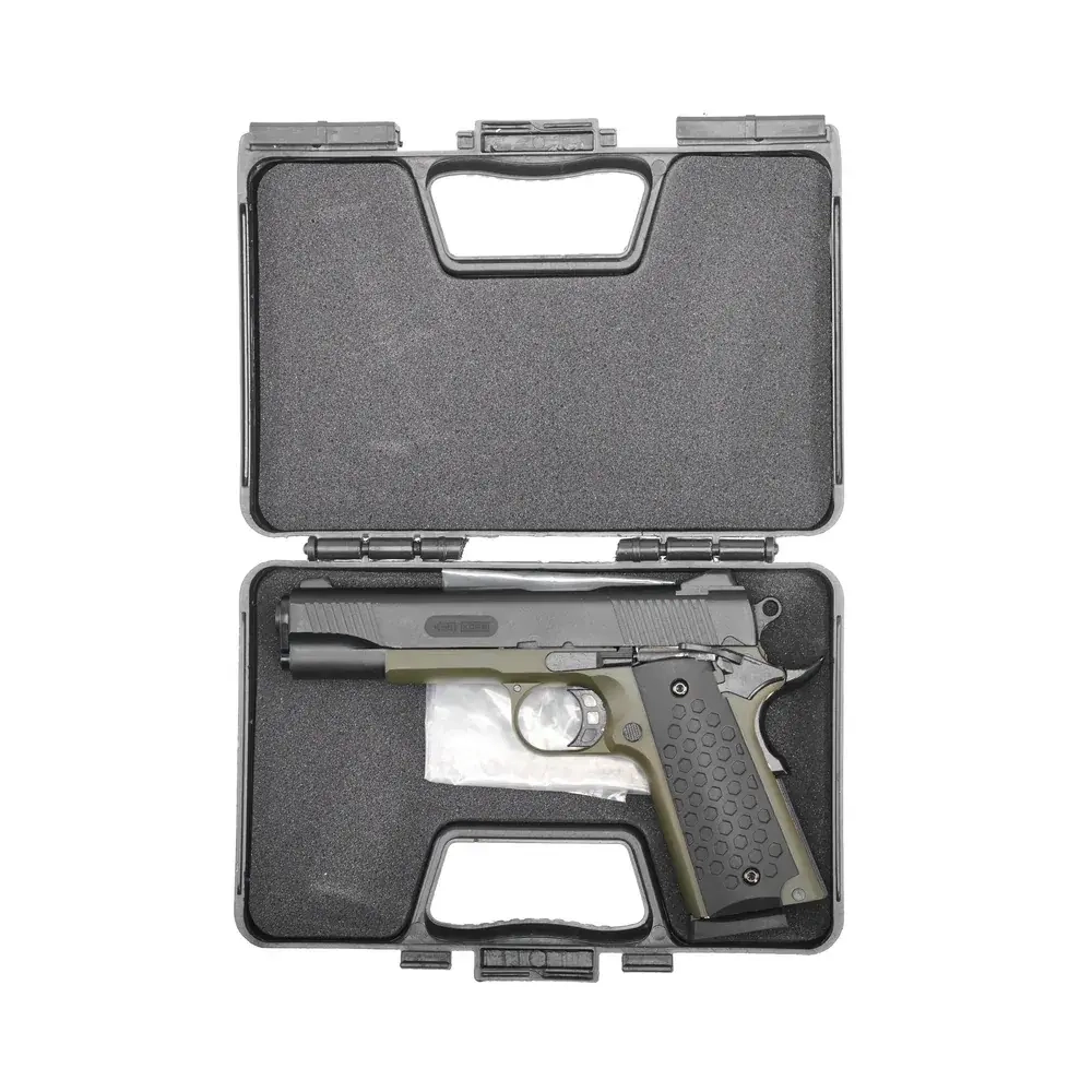 Пистолет сигнальный KURS К1911 Classic 10ТК, хаки