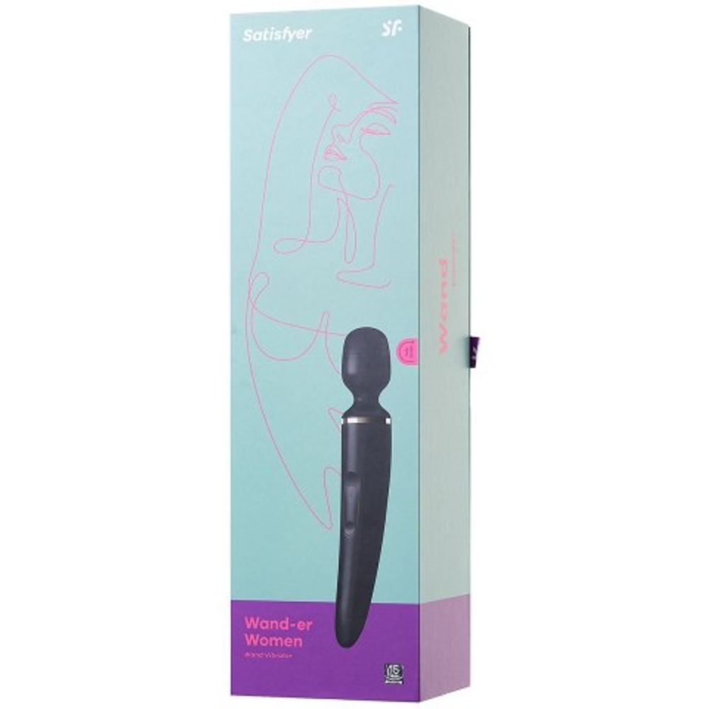 Вибромассажёр Satisfyer Wand-er Women black