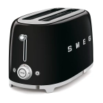 Тостер Smeg TSF02BLEU черный