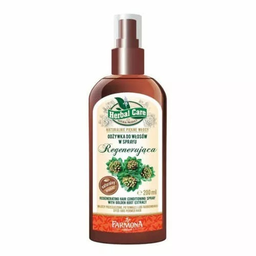 Восстанавливающий кондиционер-спрей для волос Farmona Репейник Herbal Care 200мл