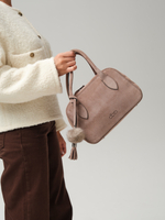 Замшевая сумка Polly DBR 31348 капучино