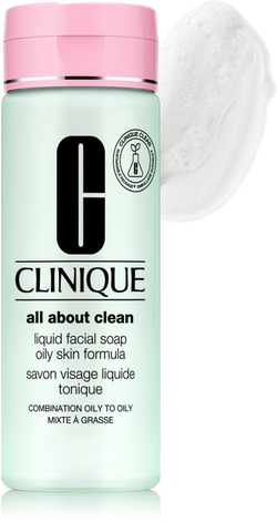 Clinique Liquid Facial Soap Oily Skin Formula - жидкое мыло для жирной и комбинированной кожи /   400  ml  / GTIN 20714322021