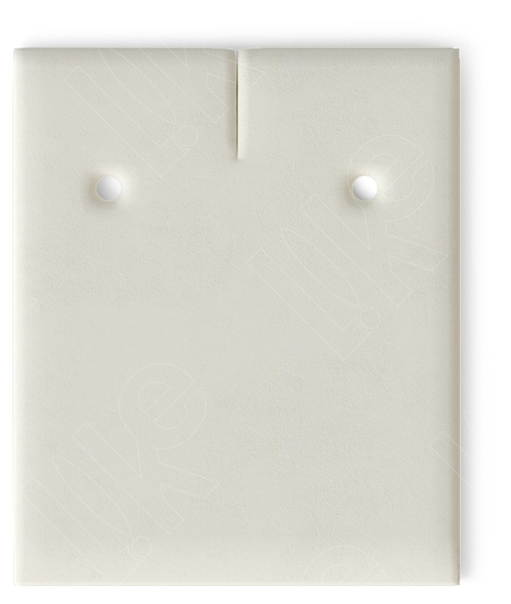 Вкладыш 09/наклонный/для пусет/2 отверстия/прорезь для нитки