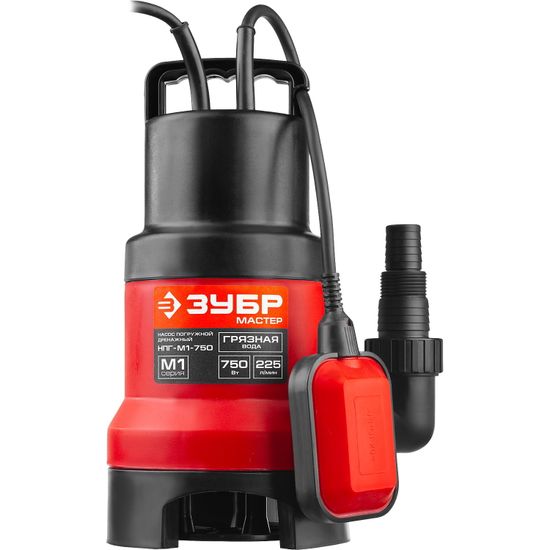 Насос дренажный "ЗУБР" НПГ-М1-750