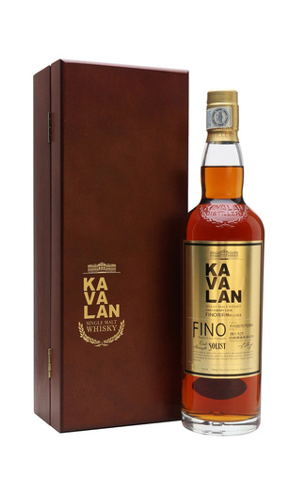 Виски Kavalan Solist Fino Sherry Cask Single Cask Strength 59.4% 0.7 л