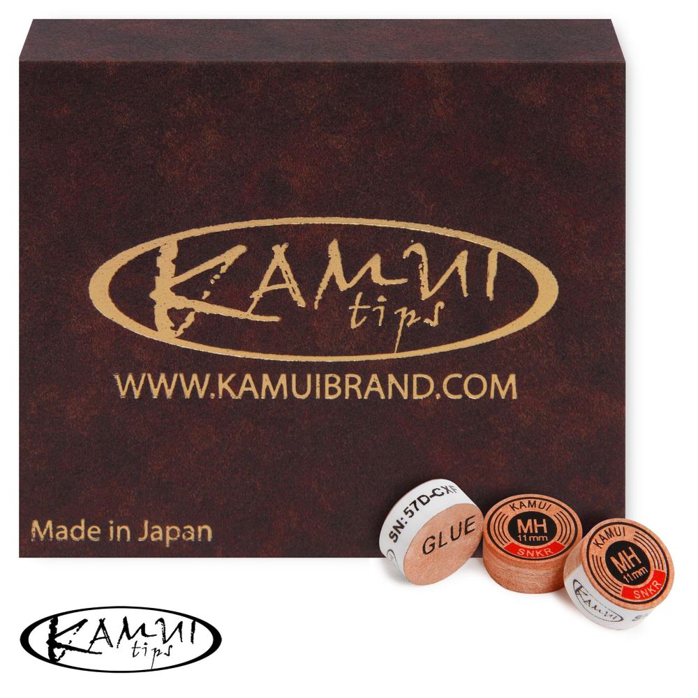 Наклейка для кия Kamui Snooker Original ø11мм Medium/Hard 1шт.