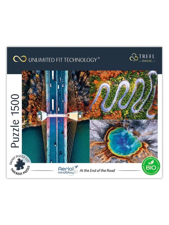 Пазлы для детей и взрослого 1500 элементов В конце дороги